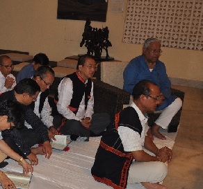 Donyi Polo prayer at Raj Bhavan on 3rd September2017.